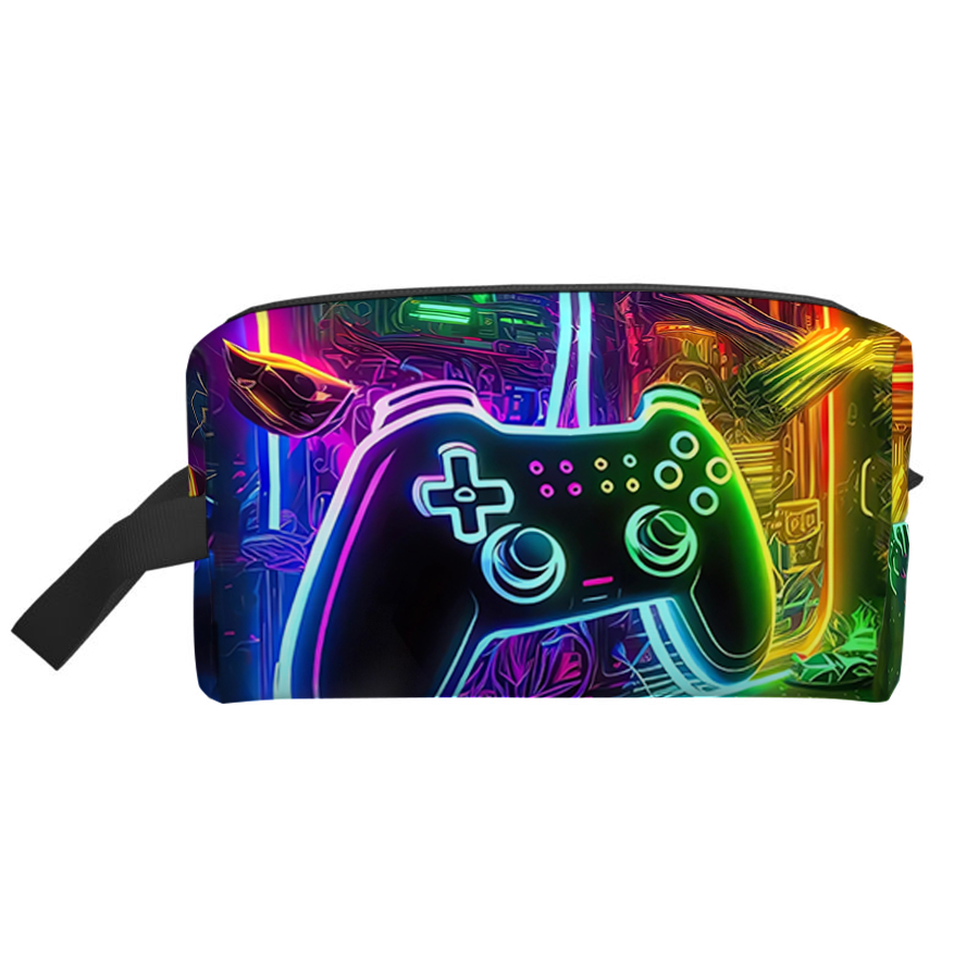 Gaming Accessories For Kids - Kosmetyczka z wzorem gamepadu dla chłopców