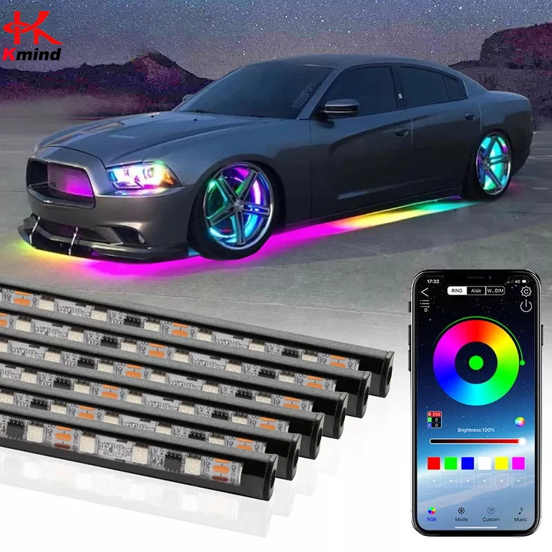 Rgb Hub Sync - Samochodowe podświetlenie neonowe LED do podwozia,