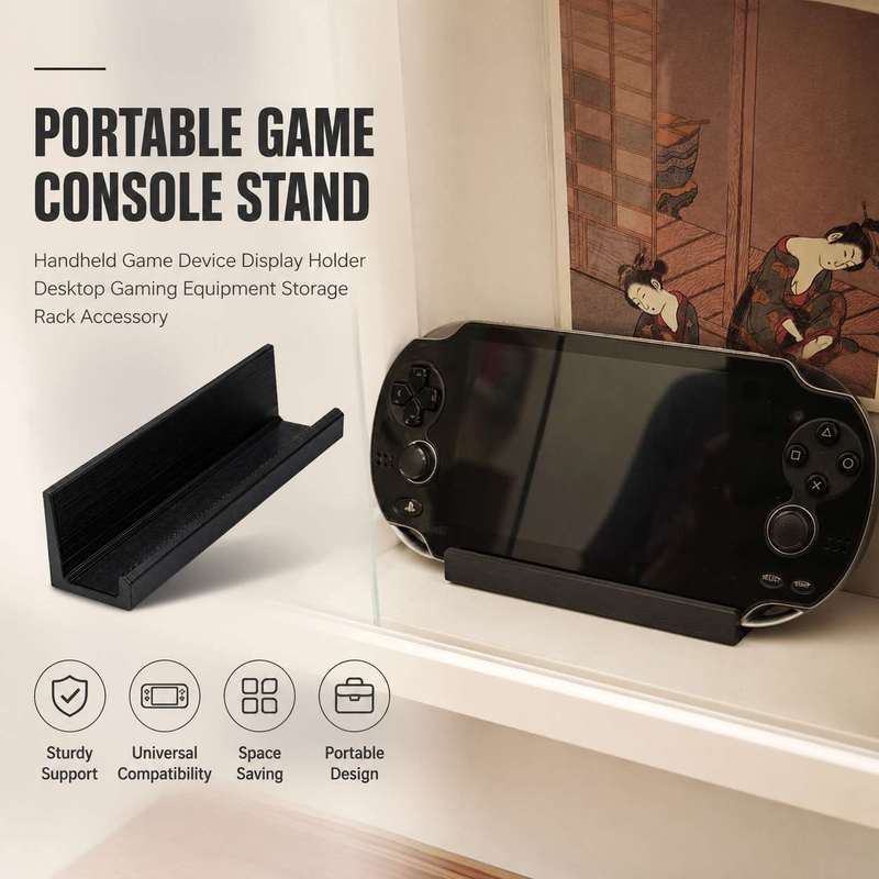 Gaming Accessories Desktop - Przenośny stojak na konsolę do gier,