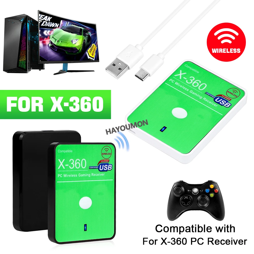 Play Gaming Accessories Xbox Controller - Bezprzewodowy adapter USB do odbiornika gier
