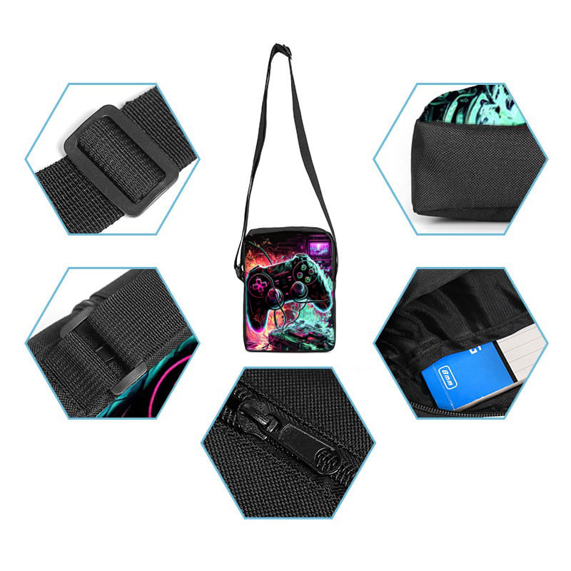 Stylowa torba listonoszka z mo – Gaming Accessories For Kids recenzja i cena