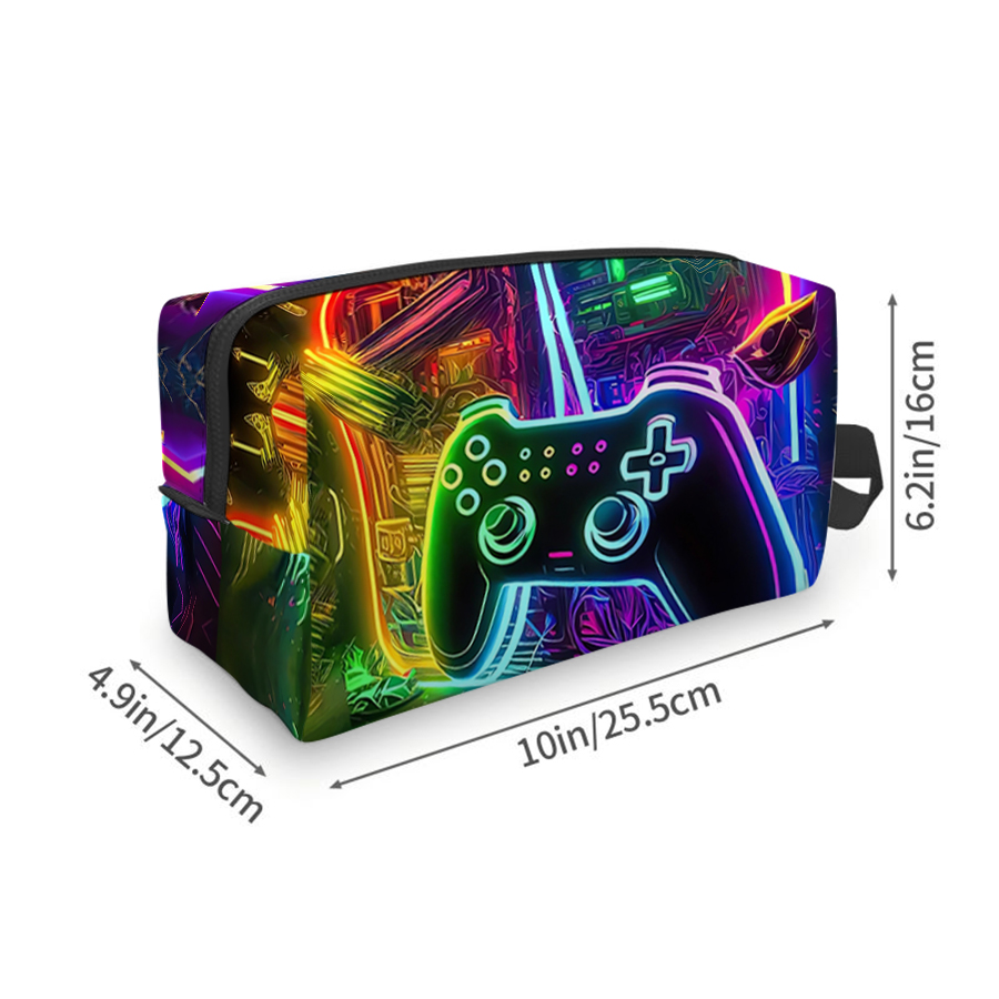 Kosmetyczka z wzorem gamepadu  – Gaming Accessories For Kids recenzja i cena
