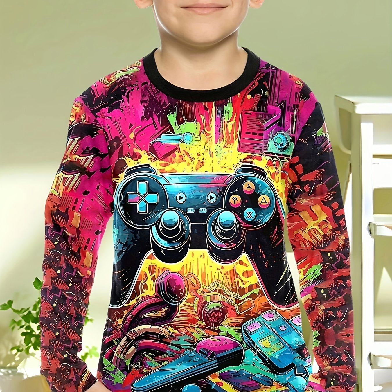 Odzież dziecięca Chłopcy Tshir – Gaming Accessories For Kids recenzja i cena