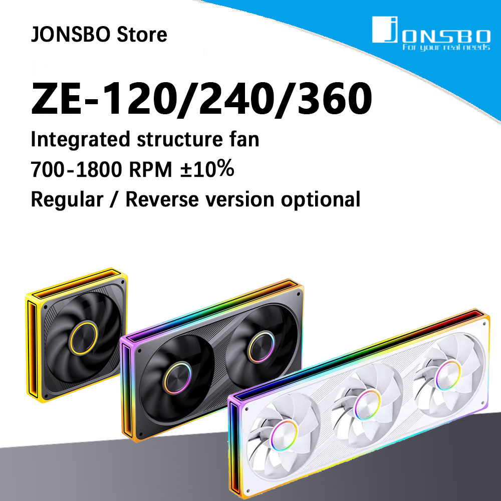 Wentylator obudowy JONSBO ZE-1 – Rgb Hub Sync recenzja i cena