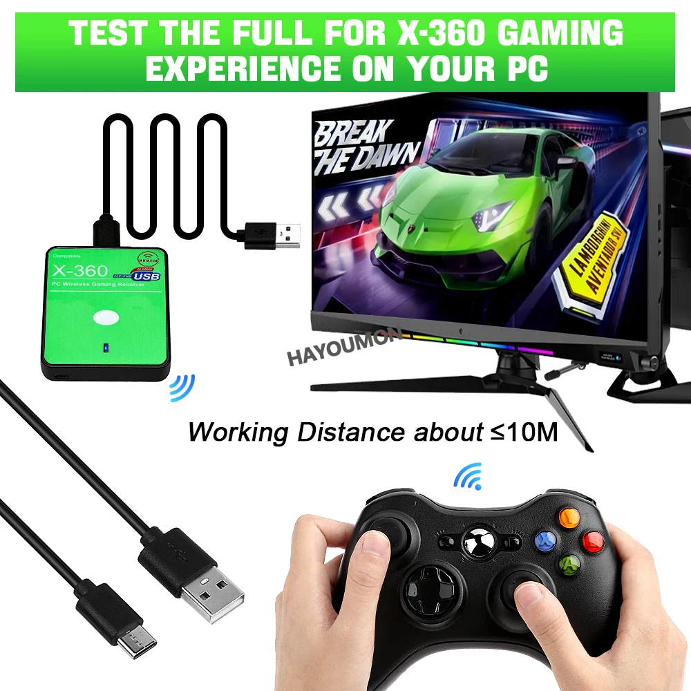 Bezprzewodowy adapter USB do o – Play Gaming Accessories Xbox Controller recenzja i cena