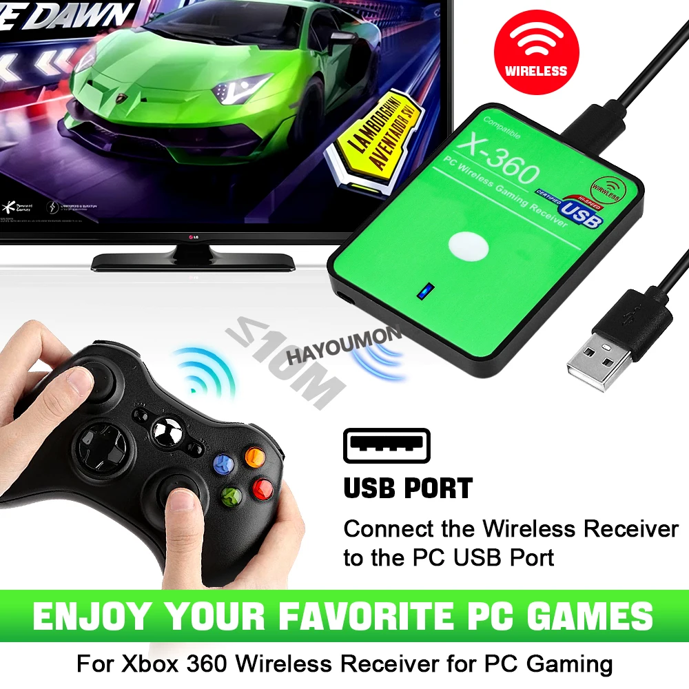 Bezprzewodowy adapter USB do o – Play Gaming Accessories Xbox Controller recenzja i cena